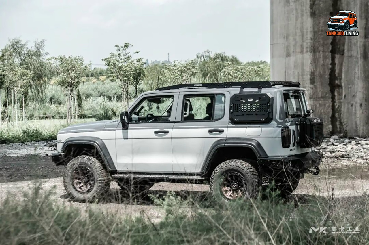 Tank 300 Усиленный багажник Meika G3 экспедиционный 9