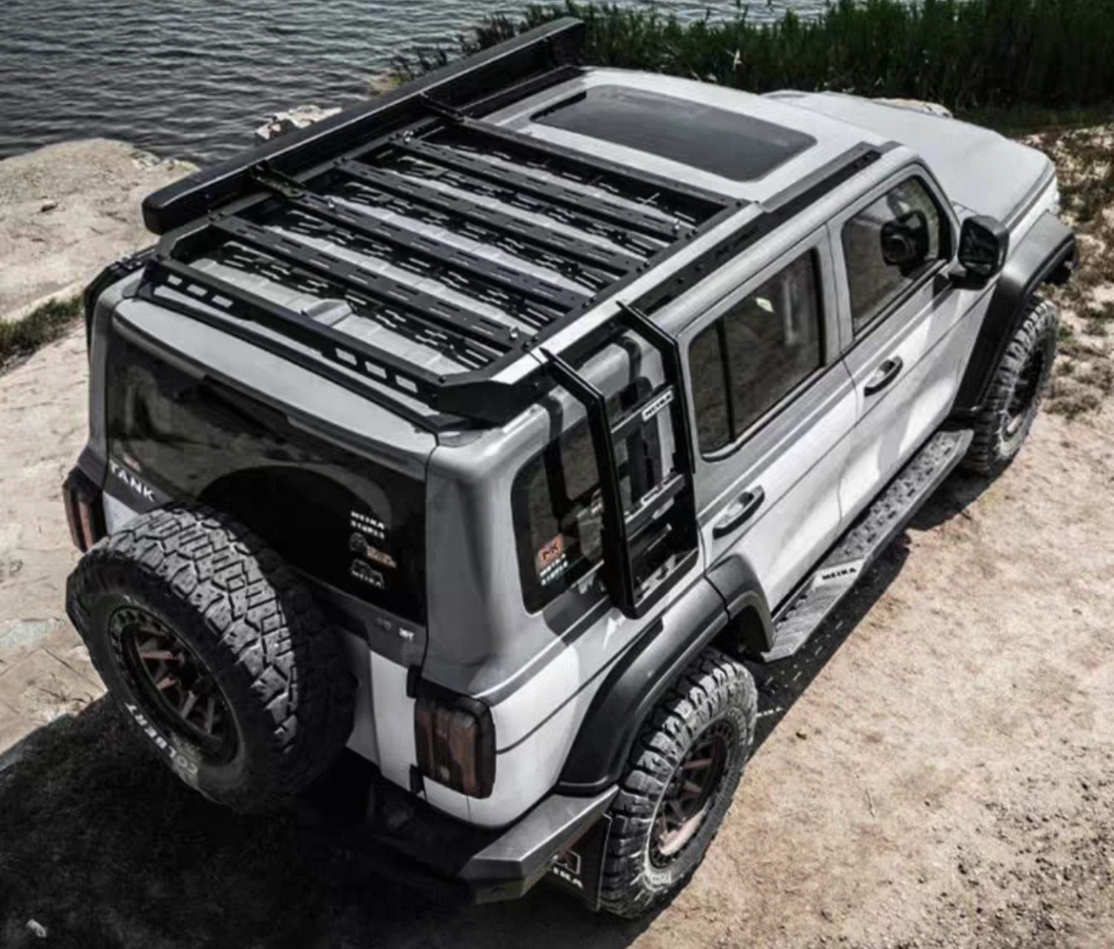 Tank 300 Комплект усиленный багажник + лестница MK OFF-ROAD 3