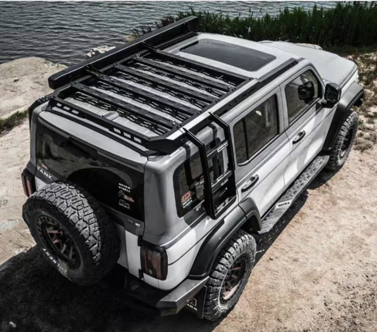 Tank 300 Комплект усиленный багажник + лестница MK OFF-ROAD 10