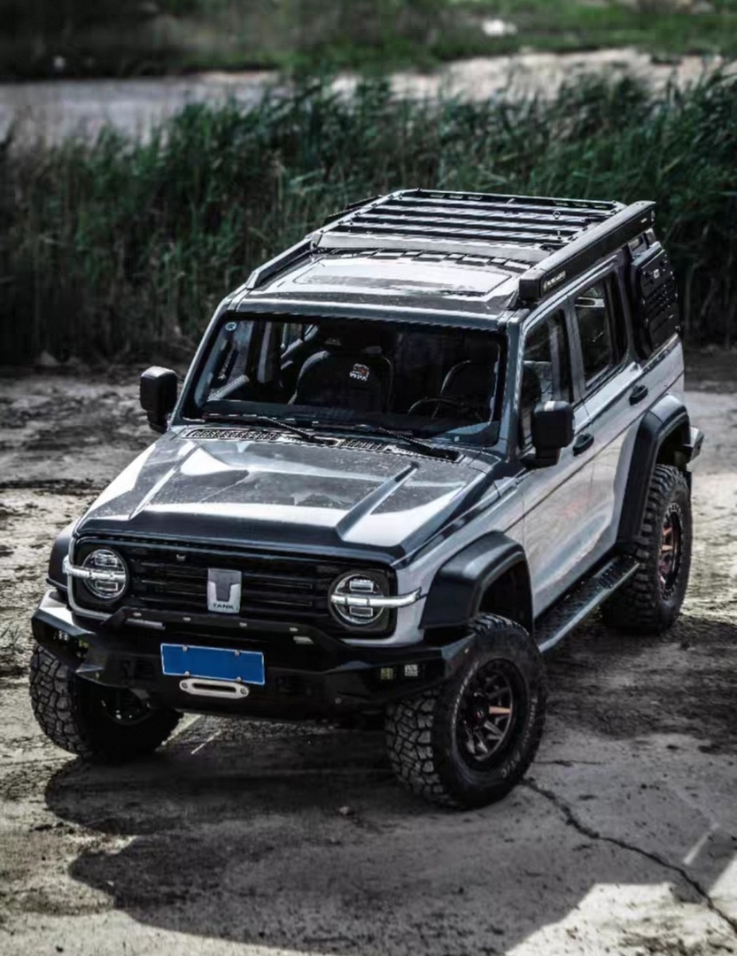 Tank 300 Усиленный багажник Meika G2 экспедиционный 3