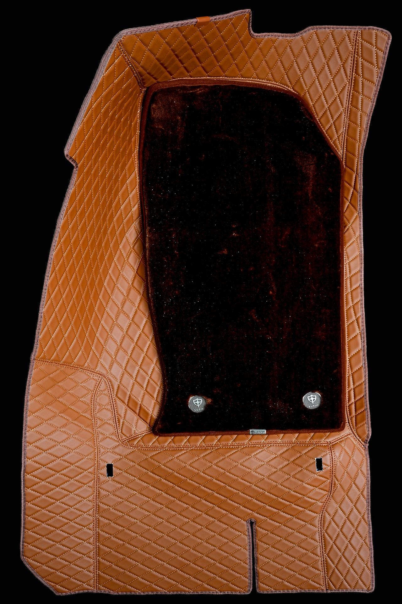 Tank 300 Комплект 3D ковров Susif 365 Car Blanket Armour из экокожи и 4 ворсовых ковриков коричневый 4