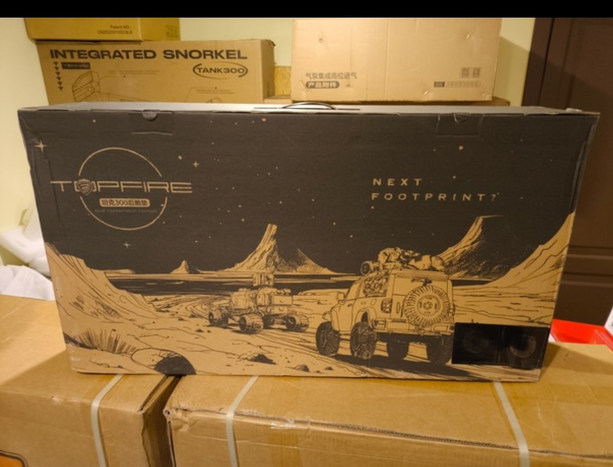 Tank 300 Коврик в багажник Topfire 2 5