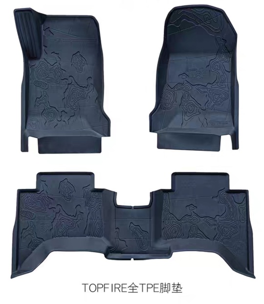 Tank 300 Коврики Topfire 2 Комплект: салон + багажник, премиум