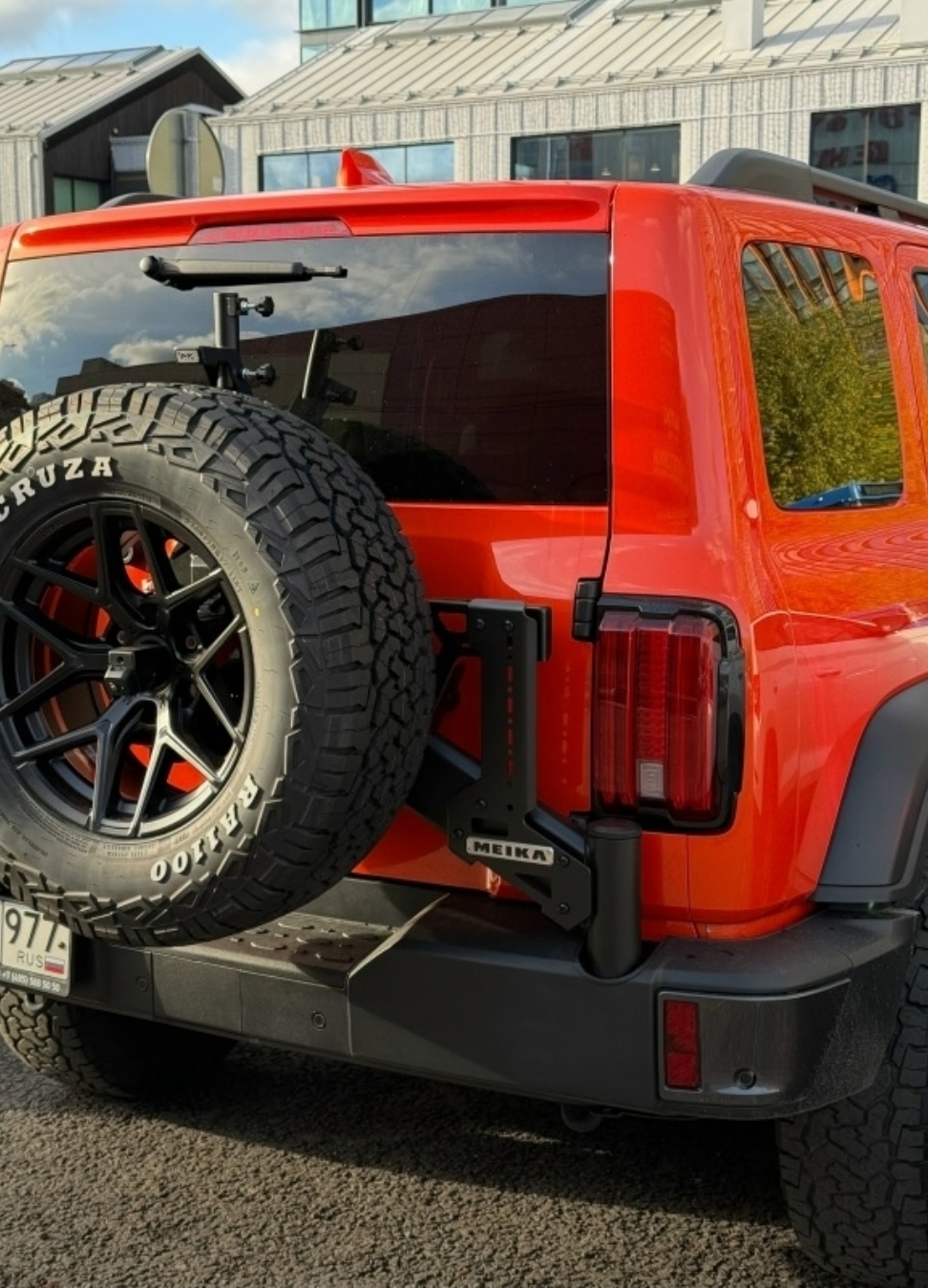 Tank 300 Калитка запасного колеса Meika GK5 3