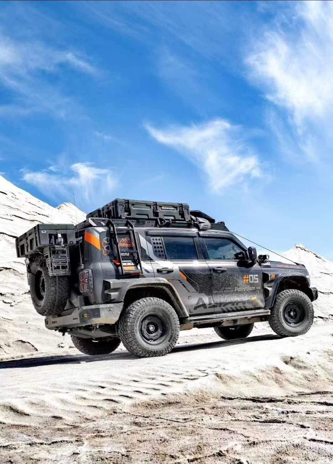 Tank 300 Калитка запасного колеса Meika GK5 4