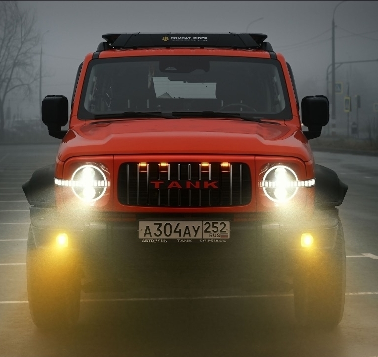 Tank 300 Противотуманные фары Aozoom желтый свет 3