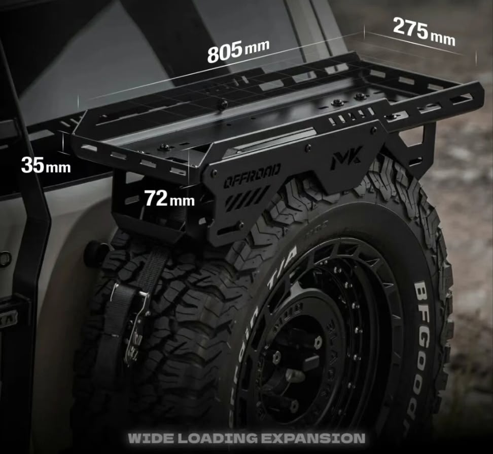 Багажник на запасное колесо Meika 5