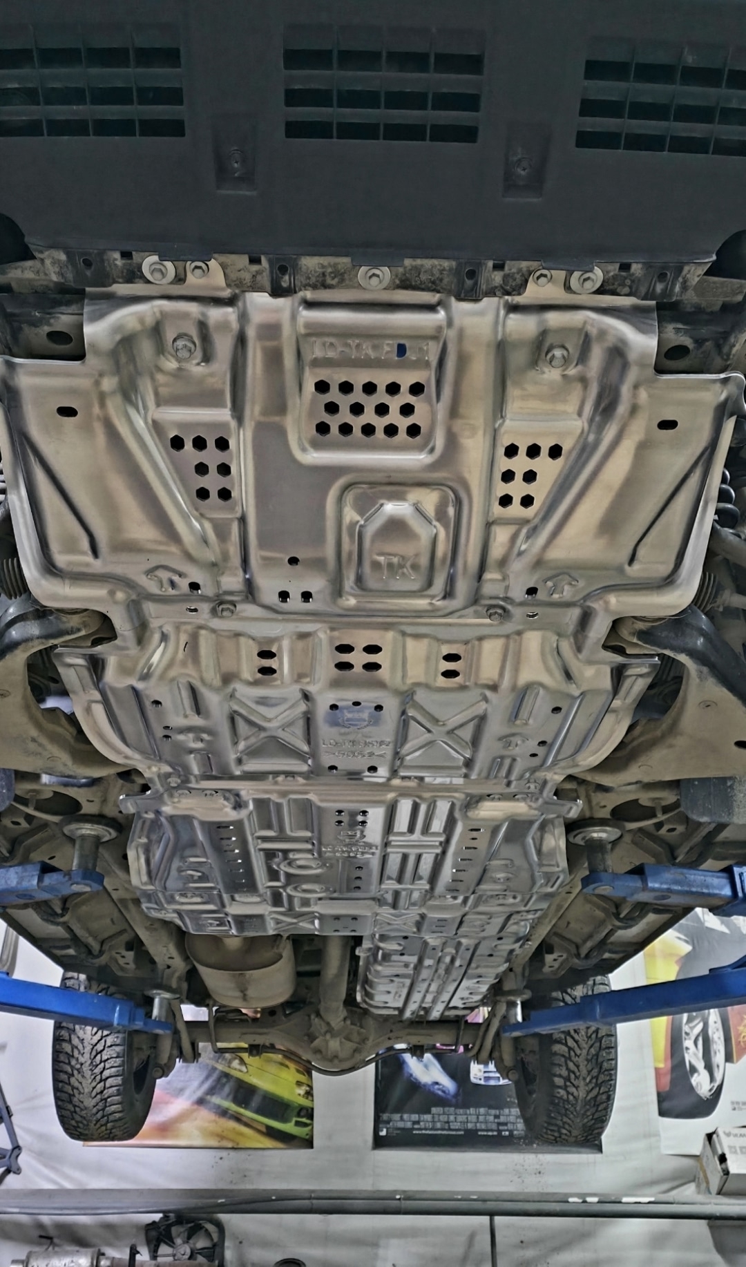 Tank 300 Защита 3D днища + топливный бак 5 мм 8