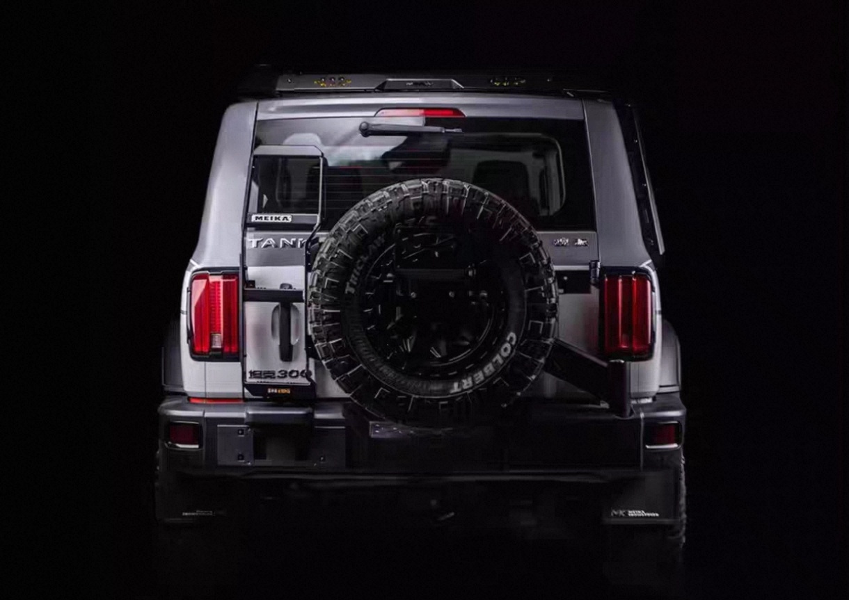 Tank 300 Лестница Meika Off-road на заднюю дверцу 4