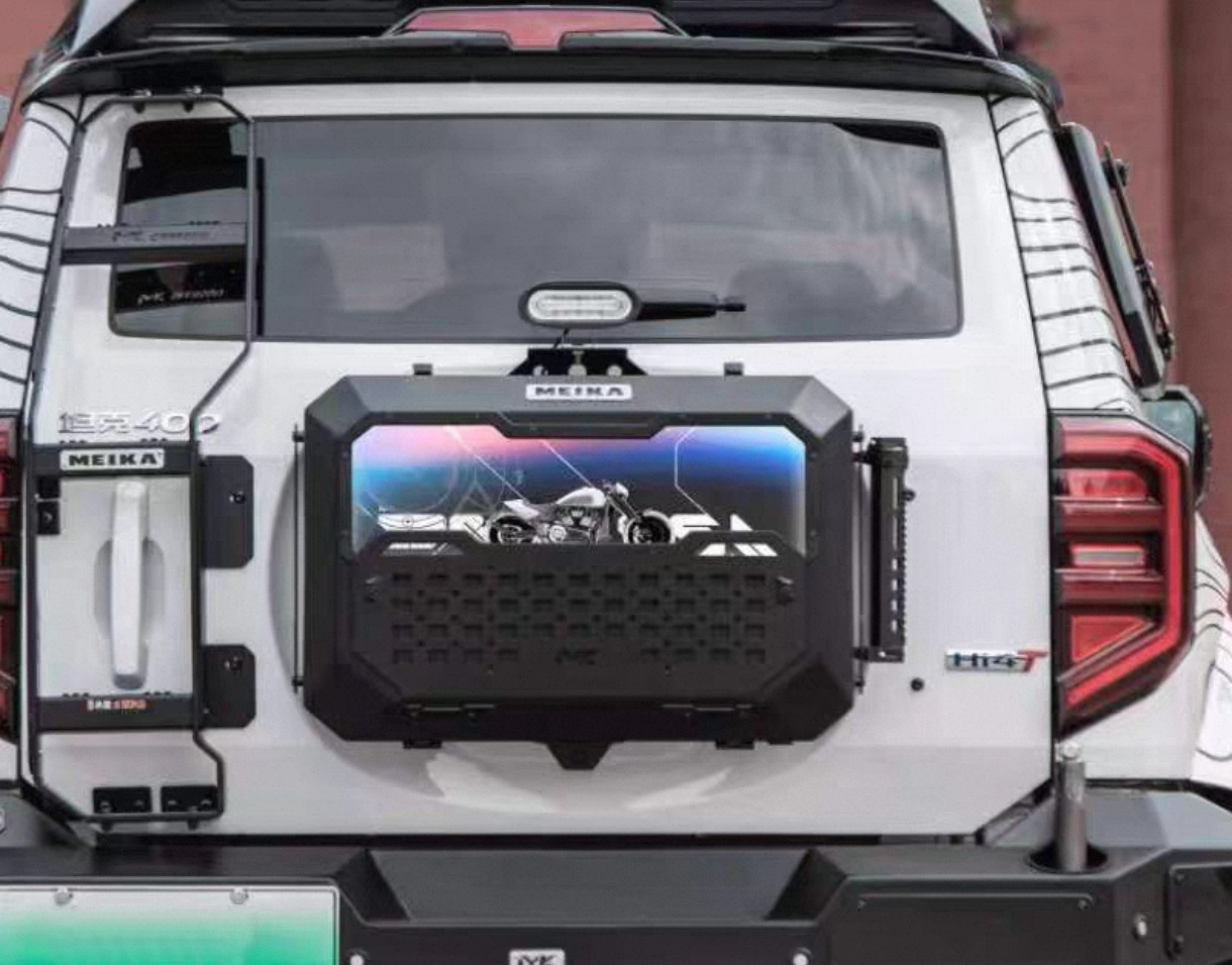 Tank 300 Алюминиевый бокс Meika AB4 с панорамным окном 5