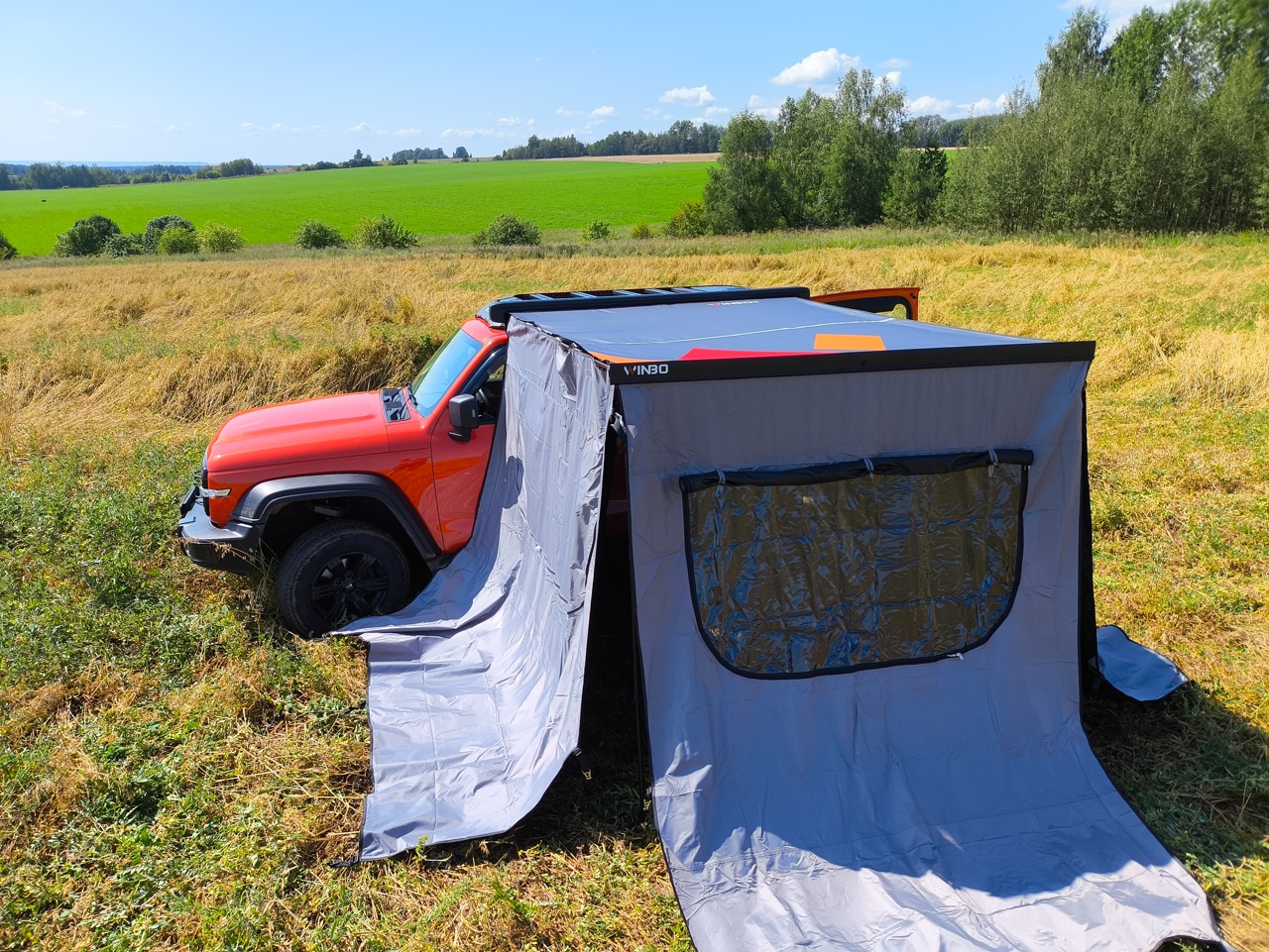 Передняя шторка для маркизы Winbo 6