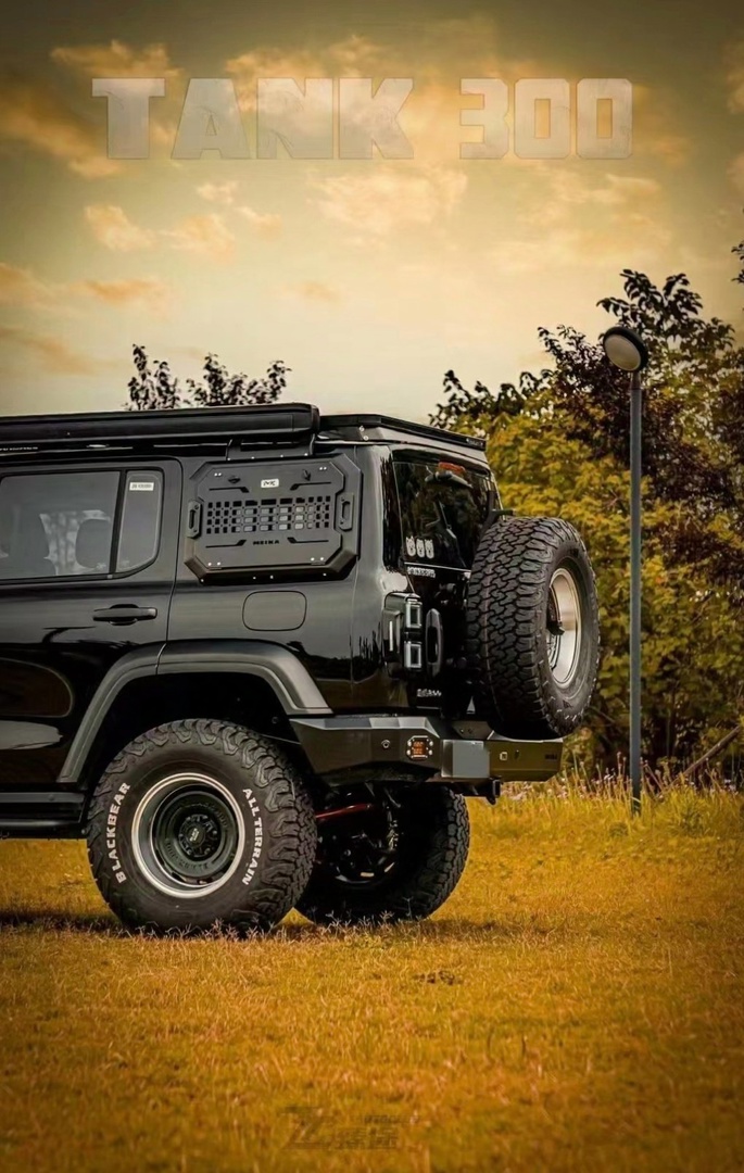 Tank 300 Откидная полка-столик на окно Meika к багажнику 9