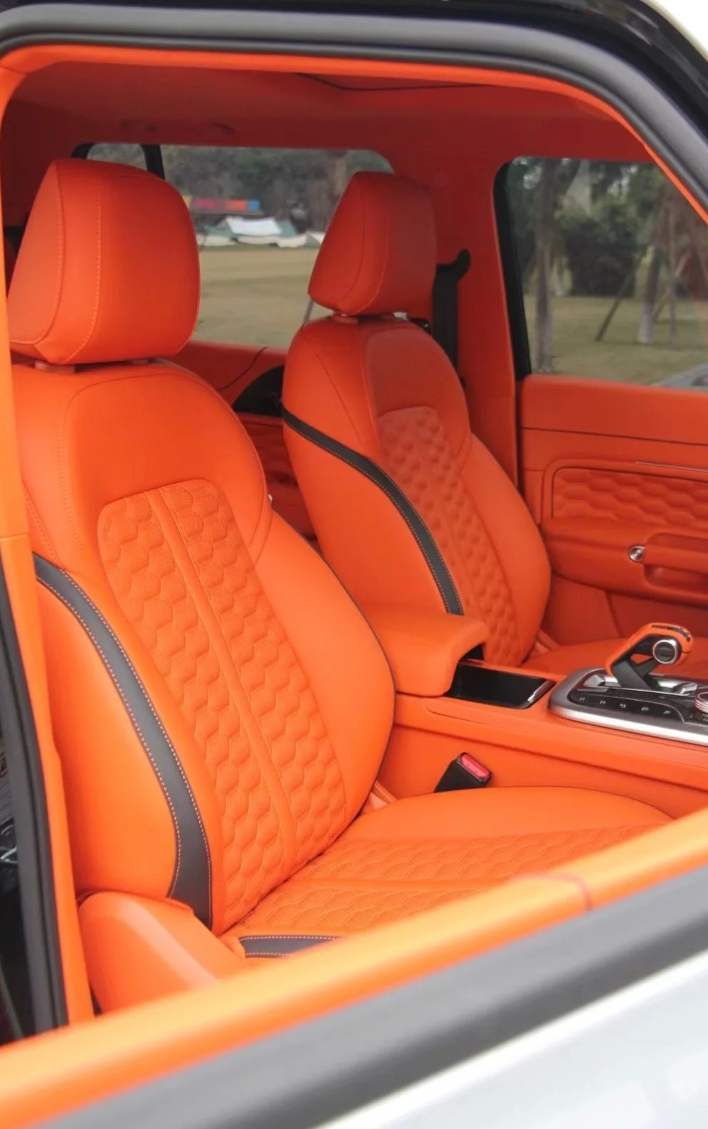 Tank 300 Комплект обивки на сиденья оранжевый 2