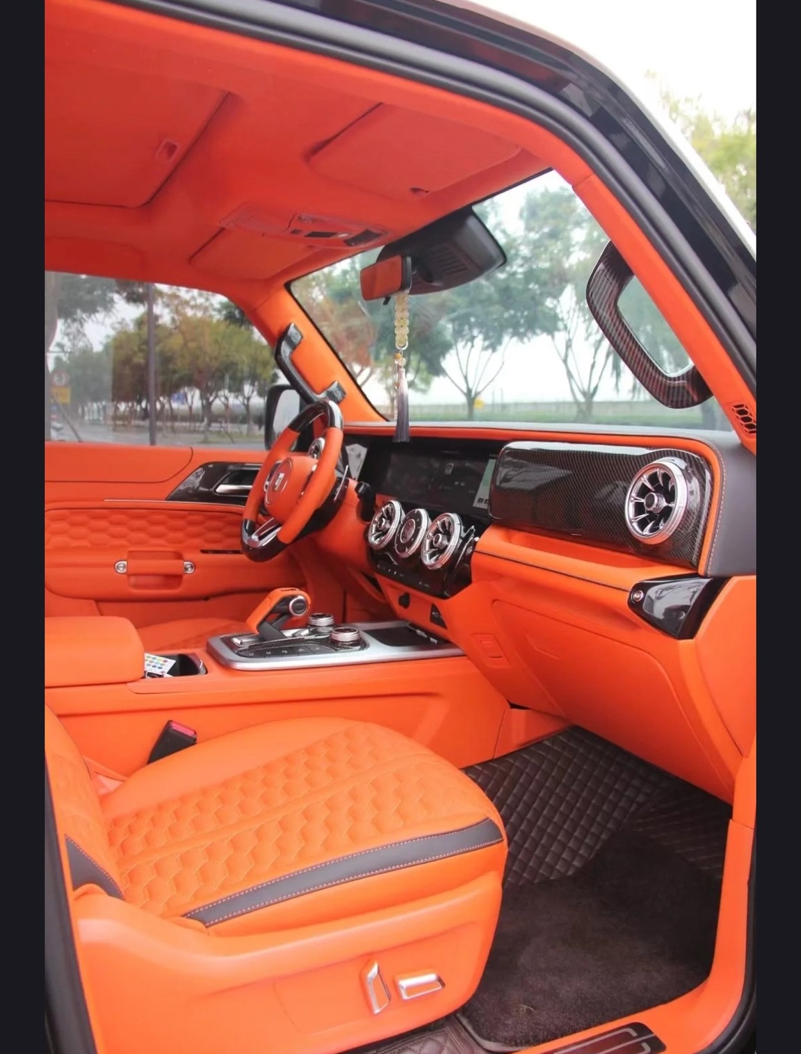 Tank 300 Комплект обивки на сиденья оранжевый 3