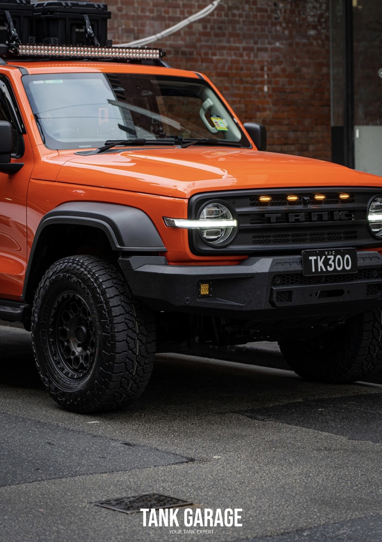 Tank 300 Решетка радиатора 10