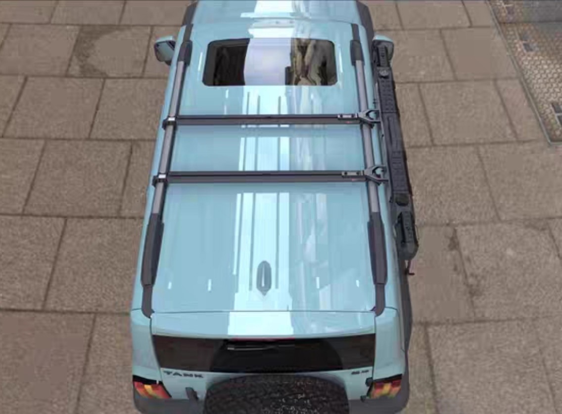 Tank 300 Поперечины POWER WORKS "Дикая природа" 2 шт 4