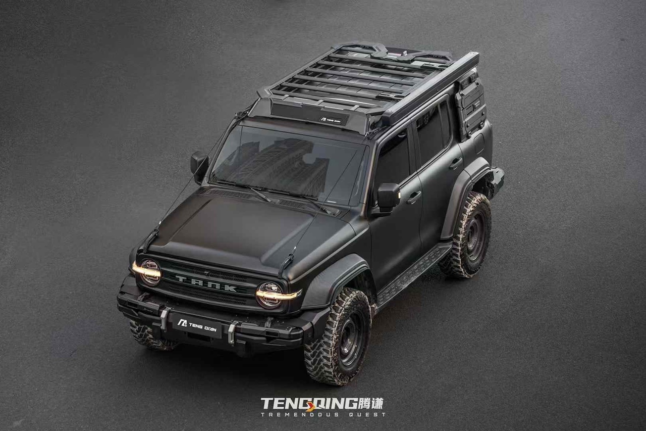 Tank 300 Спойлер обтекатель Tengqing к багажнику 5