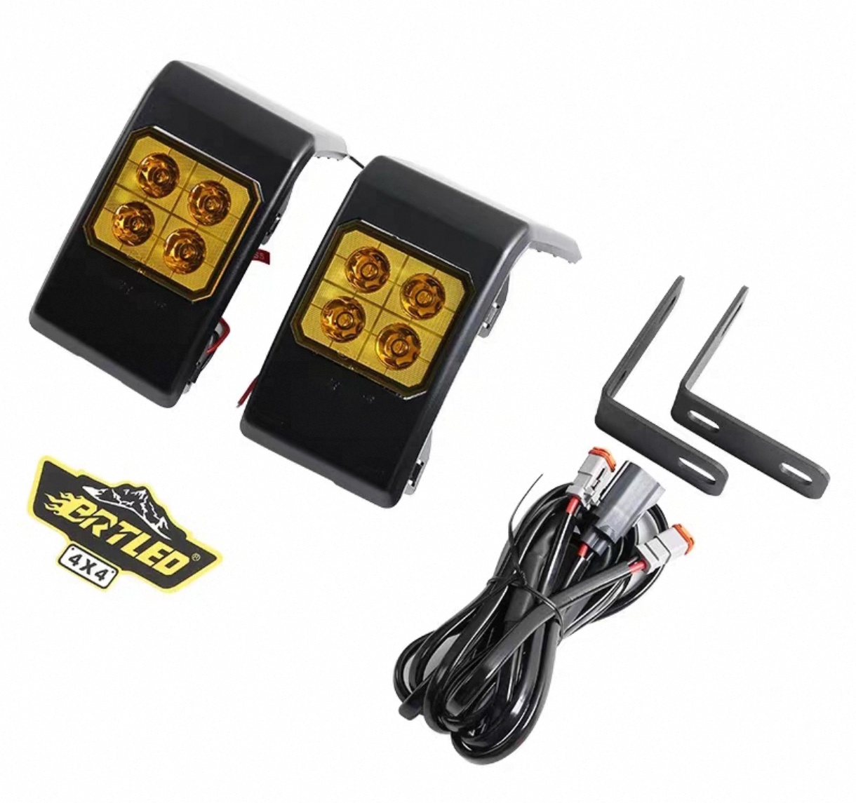 Tank 300 Противотуманные фары BRT желтые 3