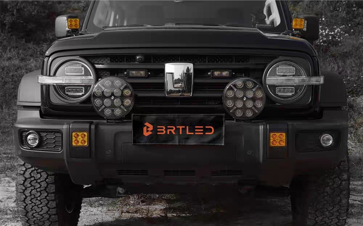 Tank 300 Противотуманные фары BRT желтые 4