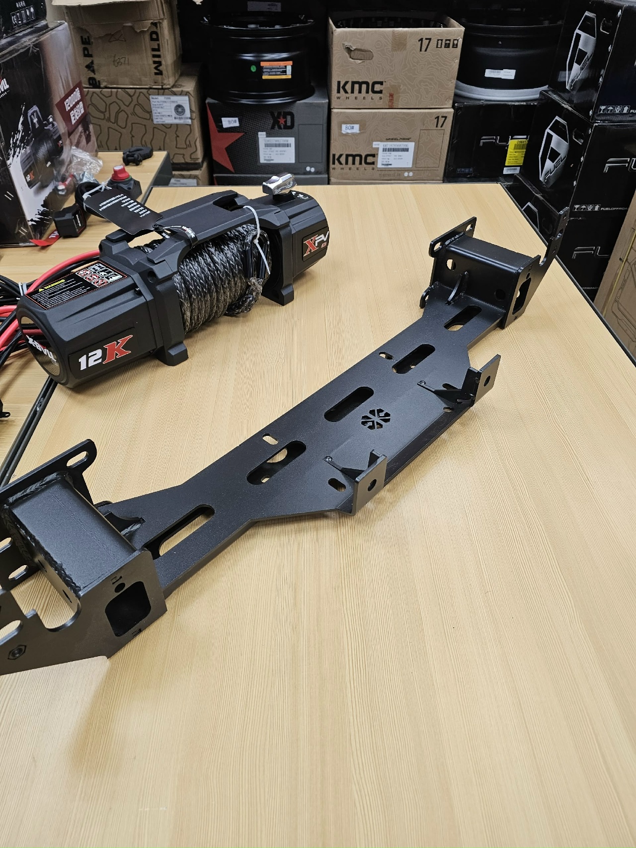 Tank 300 Площадка под лебедку в штатный бампер 2