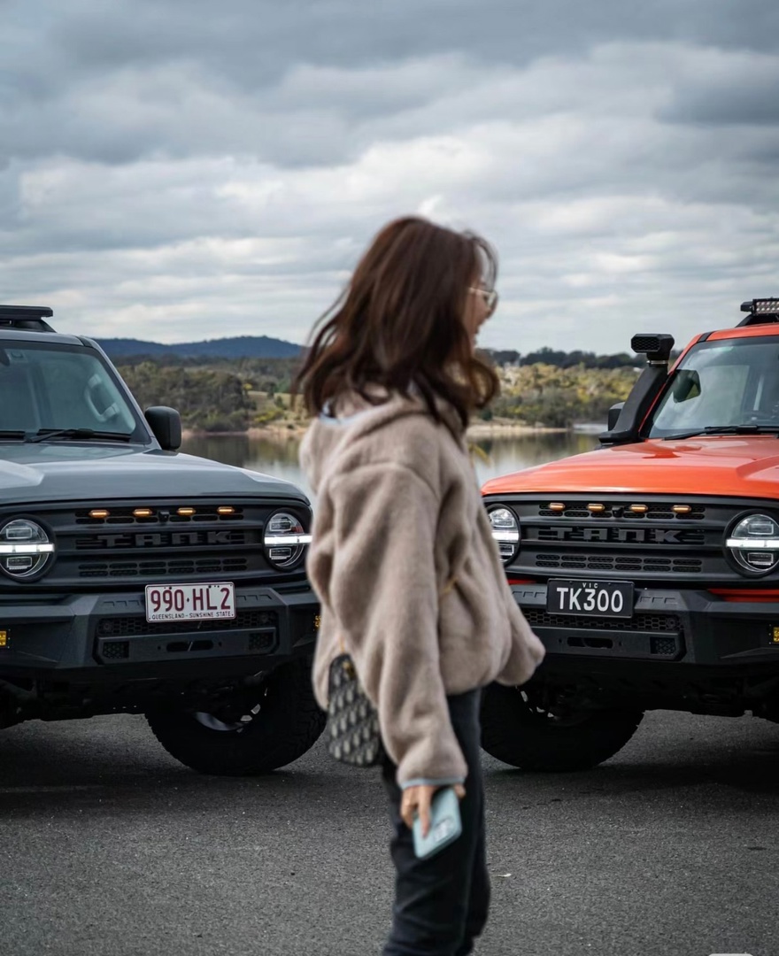 Tank 300 Комплект из 4 диодов в штатную решётку радиатора 3