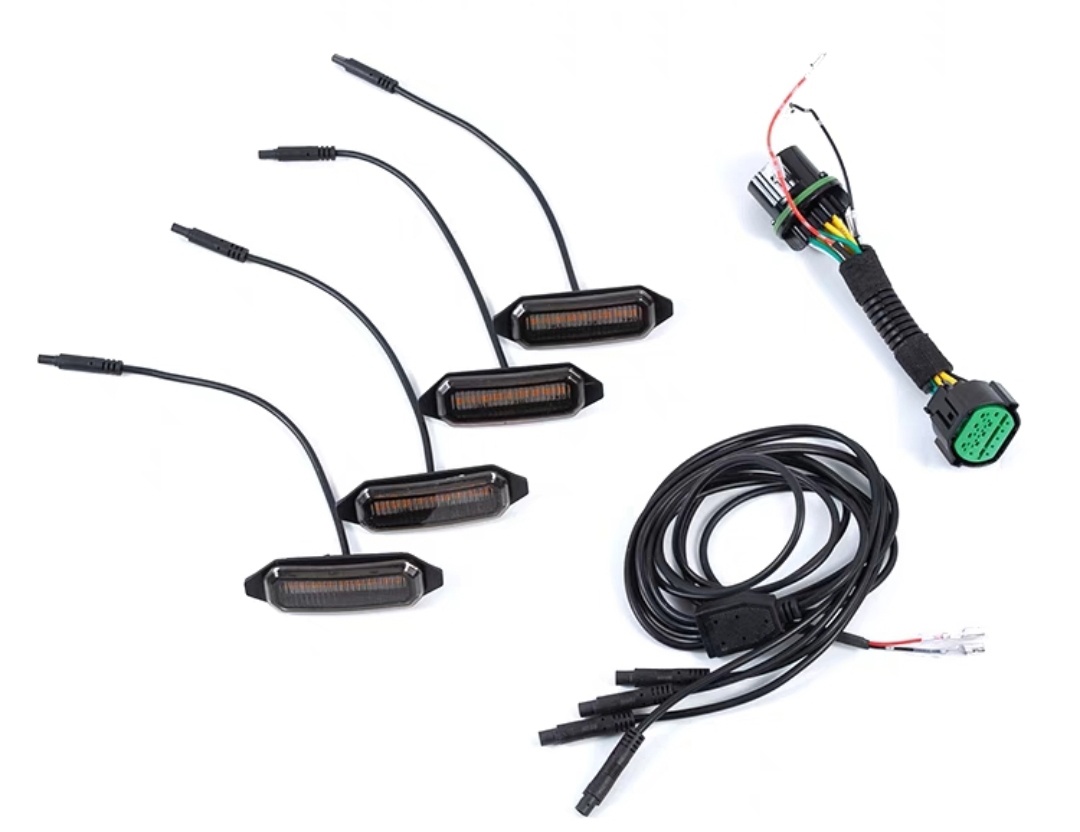 Tank 300 Комплект из 4 диодов в штатную решётку радиатора 7