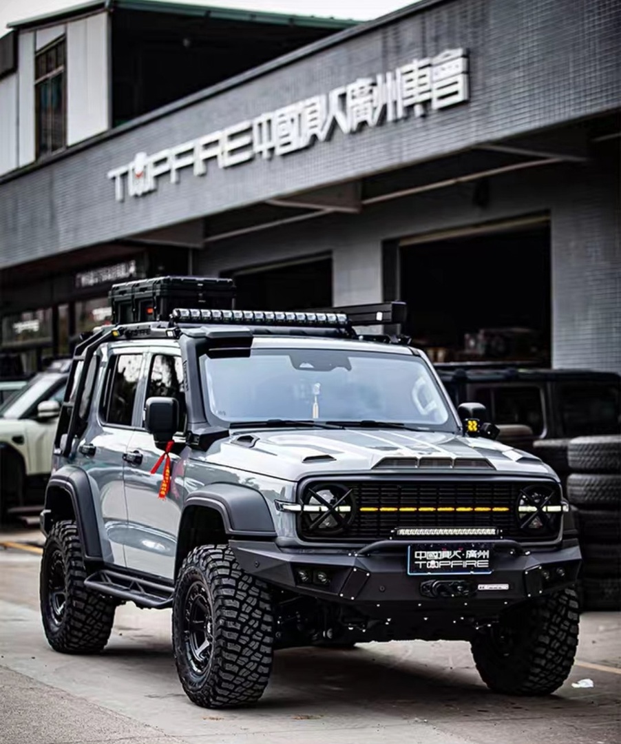 Tank 300 Комплект из 8 диодных огней в решетку радиатора TopFire желтый свет