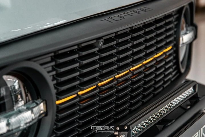 Tank 300 Комплект из 8 диодных огней в решетку радиатора TopFire желтый свет 2