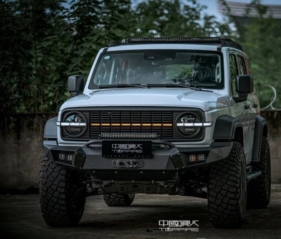 Tank 300 Комплект из 8 диодных огней в решетку радиатора TopFire желтый свет 5