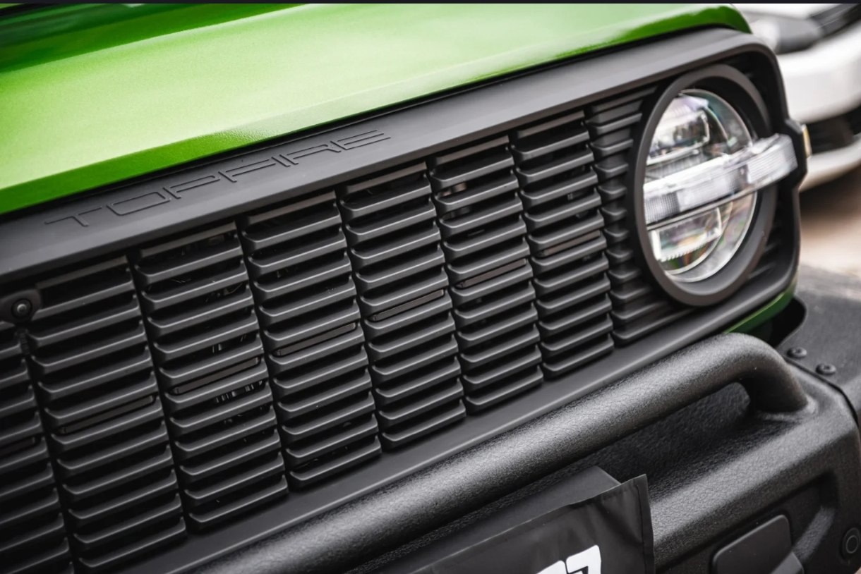 Tank 300 Комплект из 8 диодных огней в решетку радиатора TopFire белый свет 4