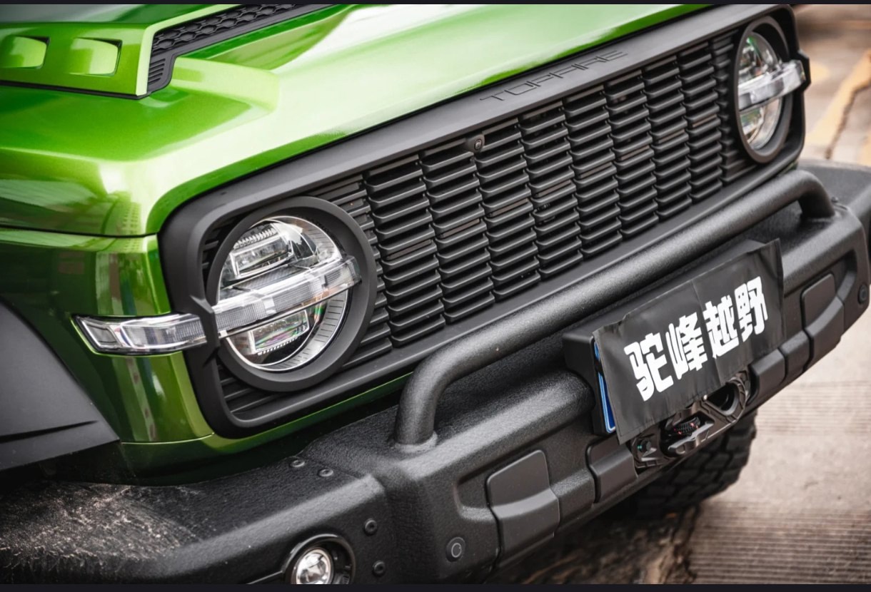 Tank 300 Комплект из 8 диодных огней в решетку радиатора TopFire белый свет 5