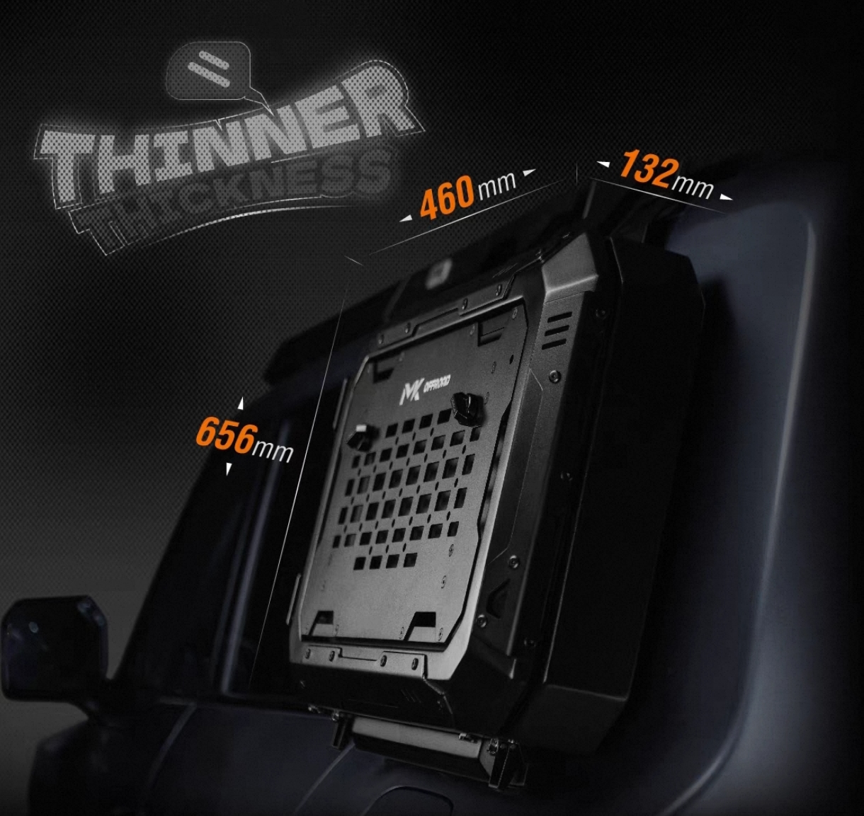 Tank 300 Алюминиевый кейс MK Off-road AE2 к багажнику MEIKA (GS1, GS2, GS3, GS5, GS6) 3