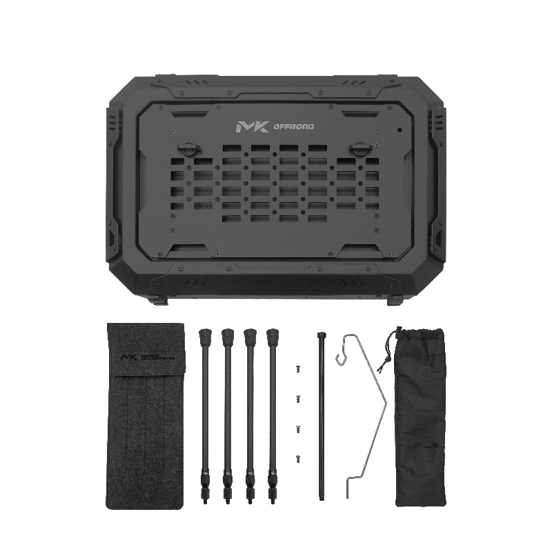 Tank 300 Алюминиевый кейс MK Off-road AE2 к багажнику MEIKA (GS1, GS2, GS3, GS5, GS6) 4