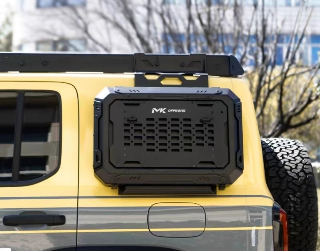 Tank 300 Алюминиевый кейс MK Off-road AE2 к багажнику MEIKA (GS1, GS2, GS3, GS5, GS6) 2