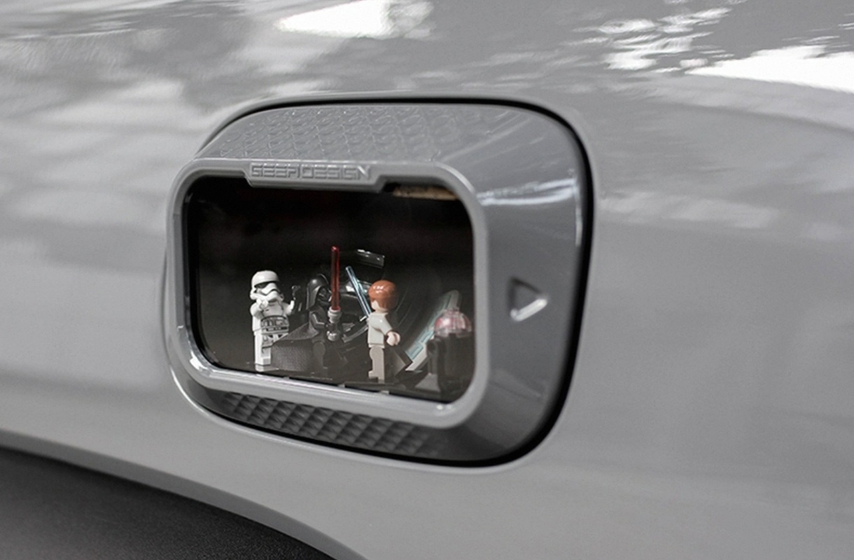 Tank 300 Дизайнерский лючок бензобака Geea Design серый 3