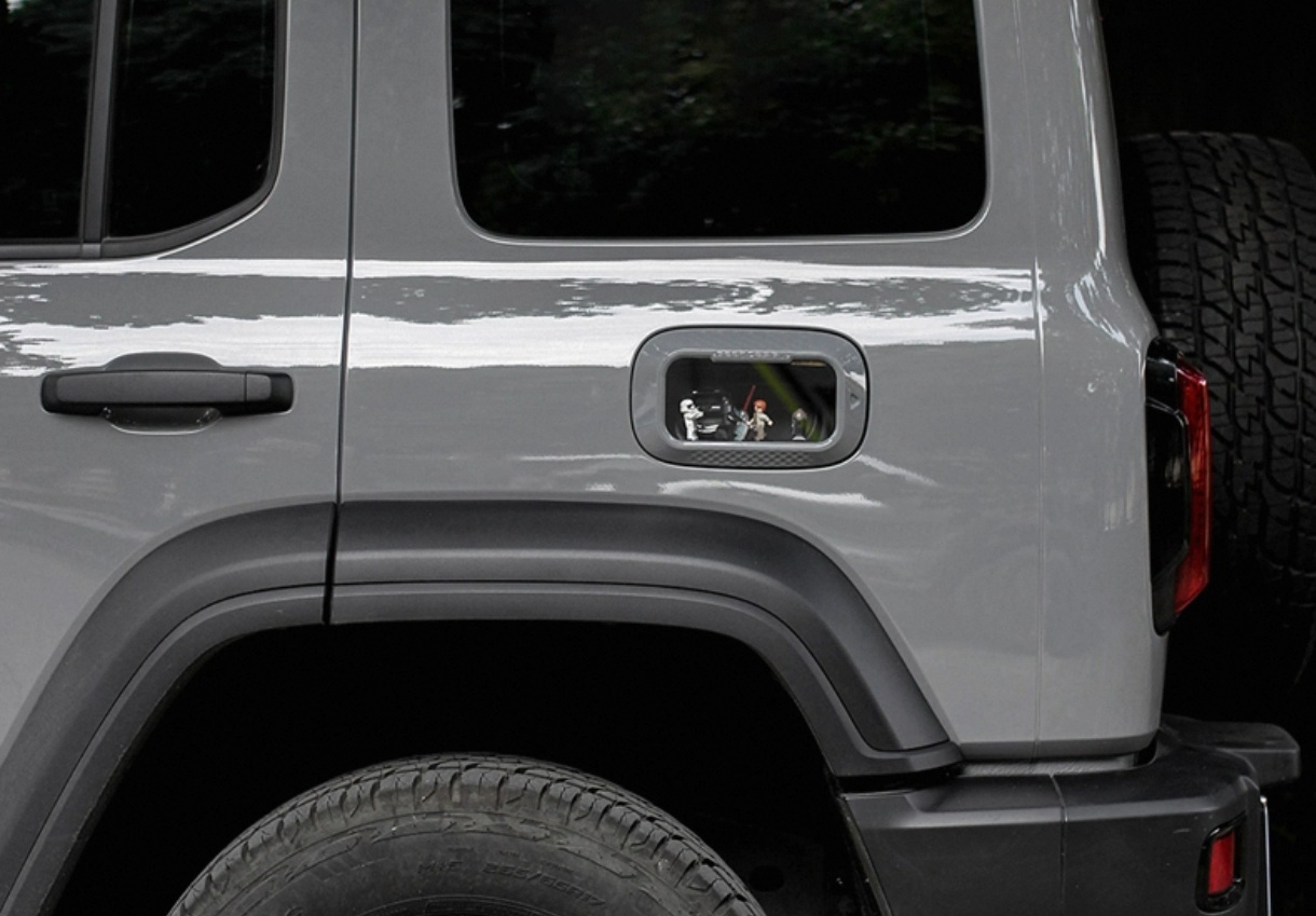 Tank 300 Дизайнерский лючок бензобака Geea Design серый 2