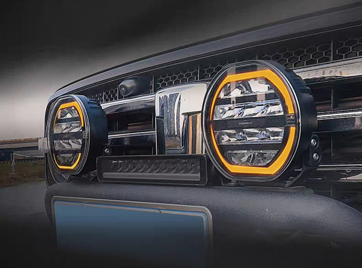 Дополнительные фары Sammoon 7" комплект 2 шт 7