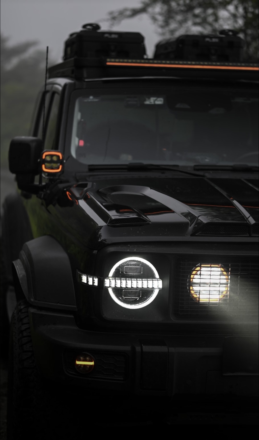 Дополнительные фары Sammoon 7" комплект 2 шт 5