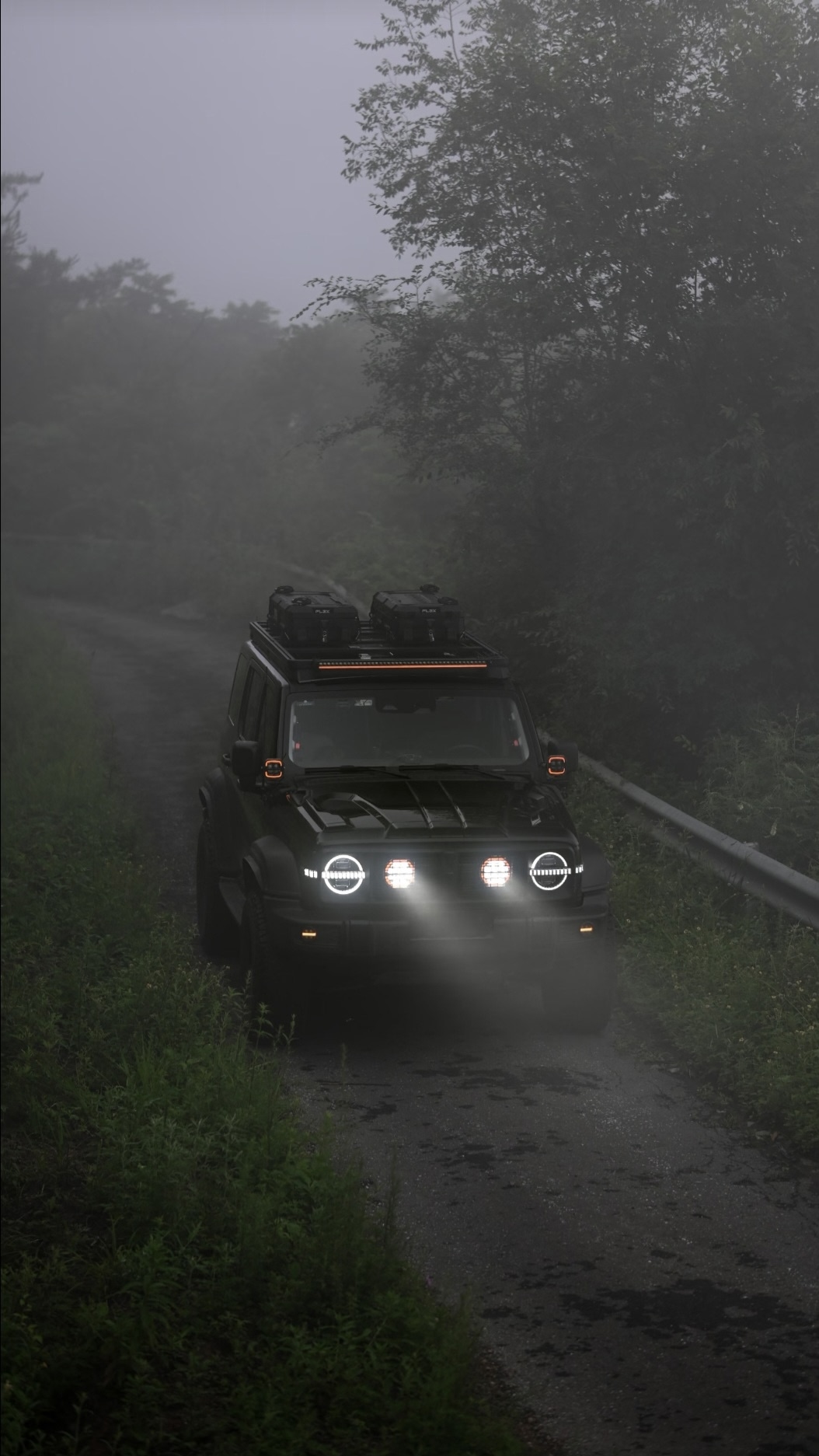 Дополнительные фары Sammoon 7" комплект 2 шт 3