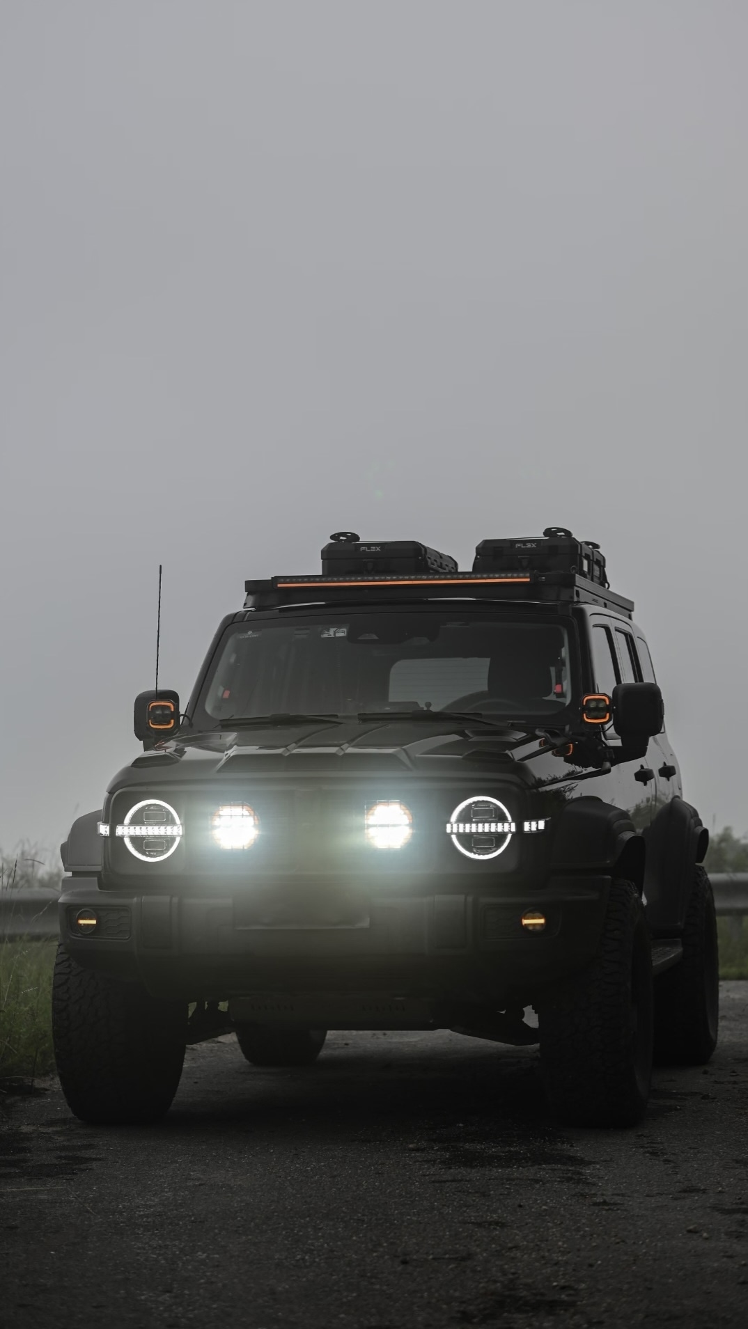 Дополнительные фары Sammoon 7" комплект 2 шт 11