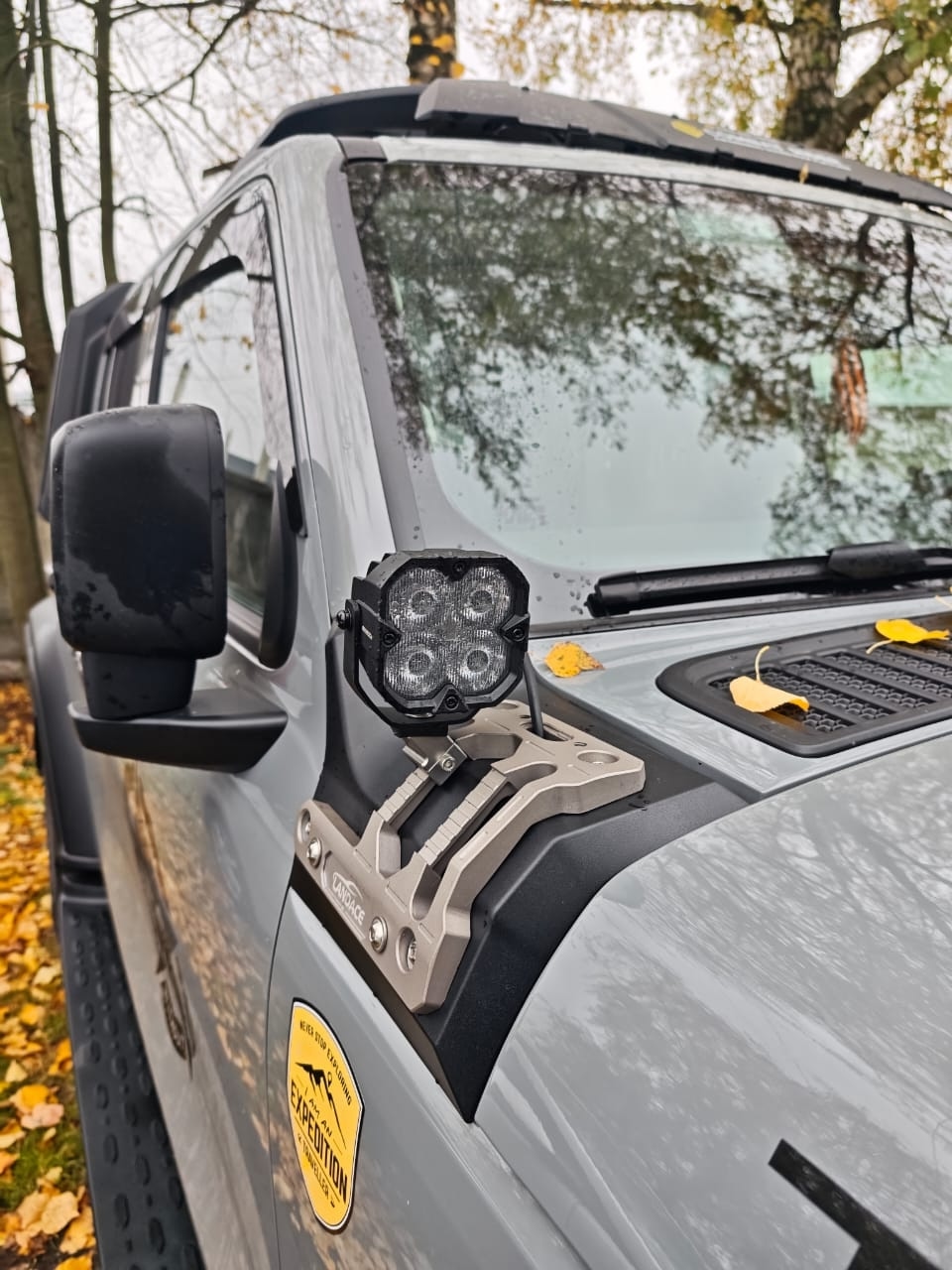 Tank 300 Кронштейны Landace с держателем для фар, Go-Pro комплект 2 шт 3