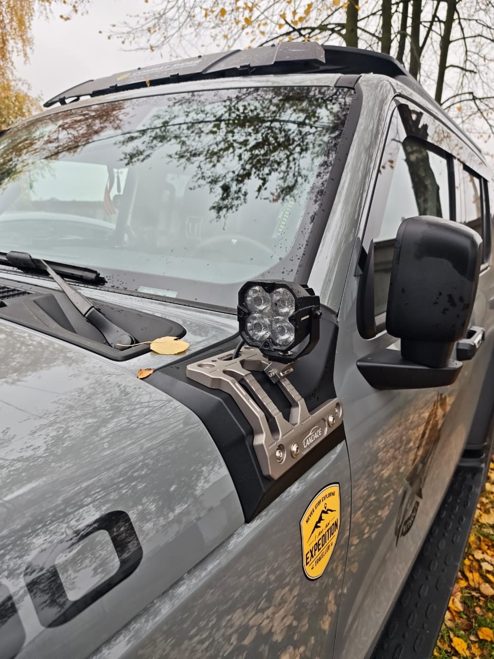 Tank 300 Кронштейны Landace с держателем для фар, Go-Pro комплект 2 шт 4