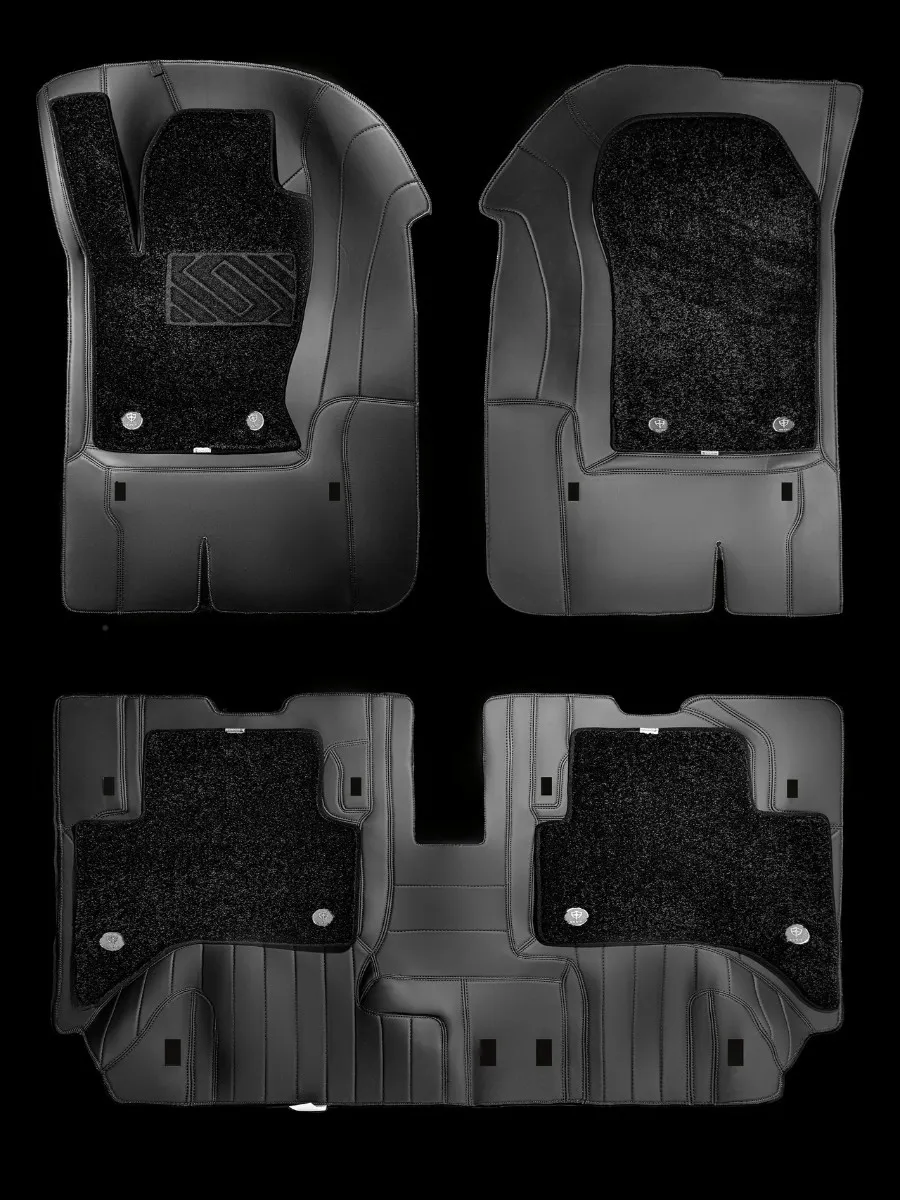 Tank 300 Комплект 3D ковров Susif 365 Car Blanket Armour из экокожи и 4 ворсовых ковриков черные 2