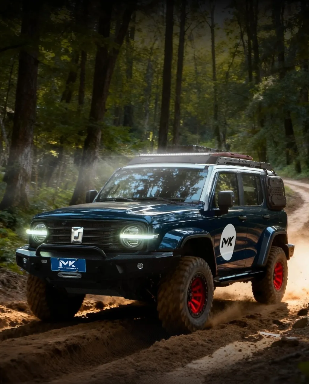 Tank 300 Экспедиционный багажник Meika G6 Hunter 5