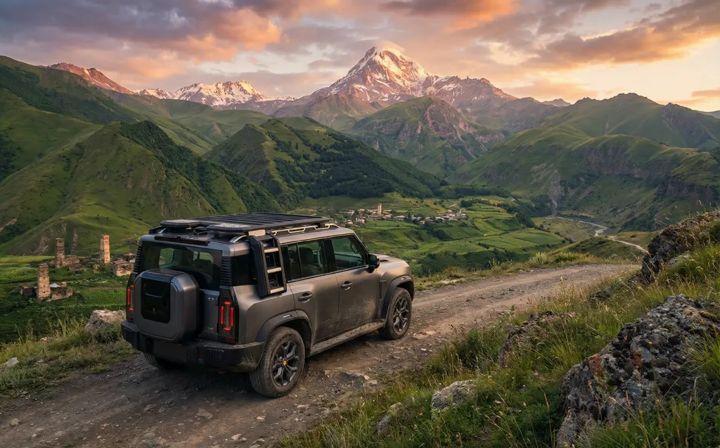 Jetour T2 Экспедиционный багажник Baja Racing 2