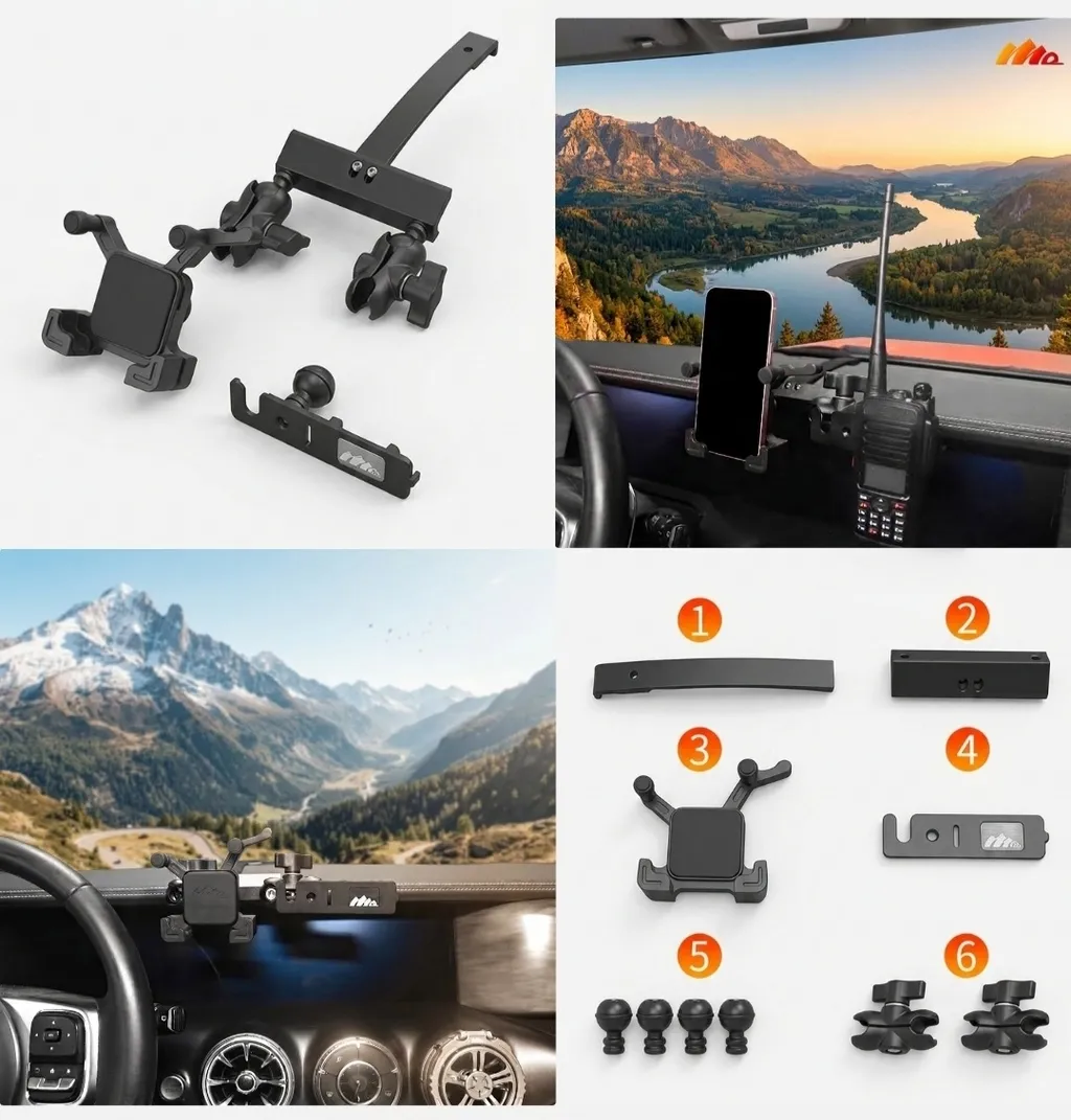 Tank 300 Держатель рации и смартфона Mountain Enjoy 10