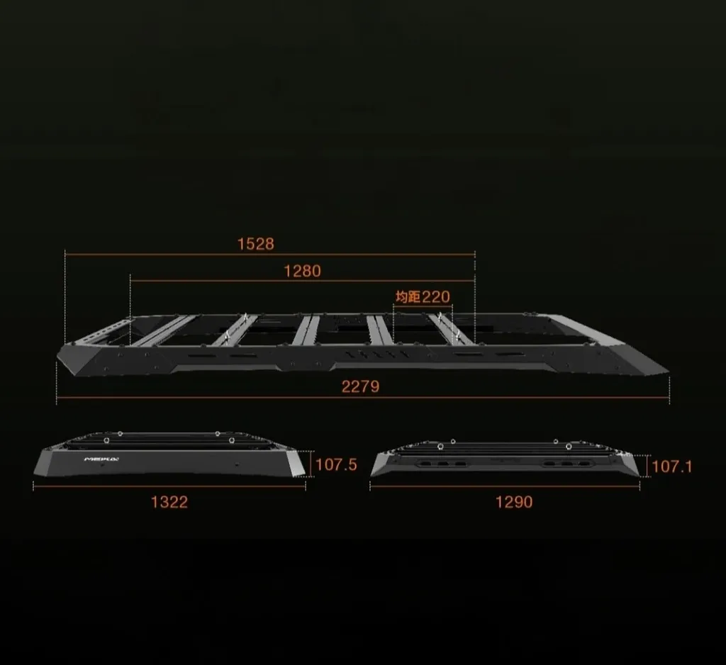 Tank 300 Экспедиционный багажник Meika G6 Hunter 17