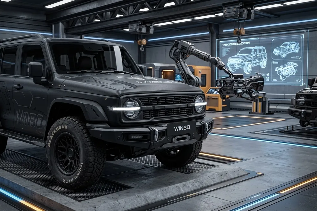 Tank 300 Решетка радиатора Winbo «Mech Style» 3