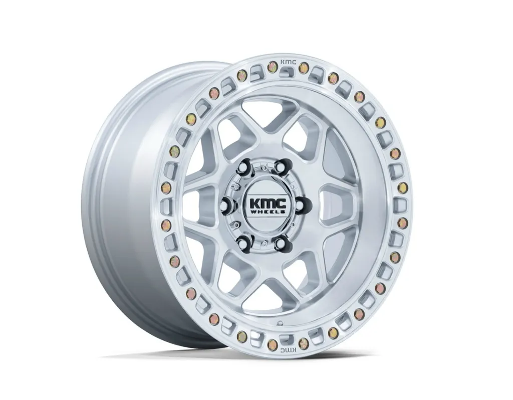 Колёсный диск KMC Trax KM 553 8.5×R17 6×139.7 серебро 3