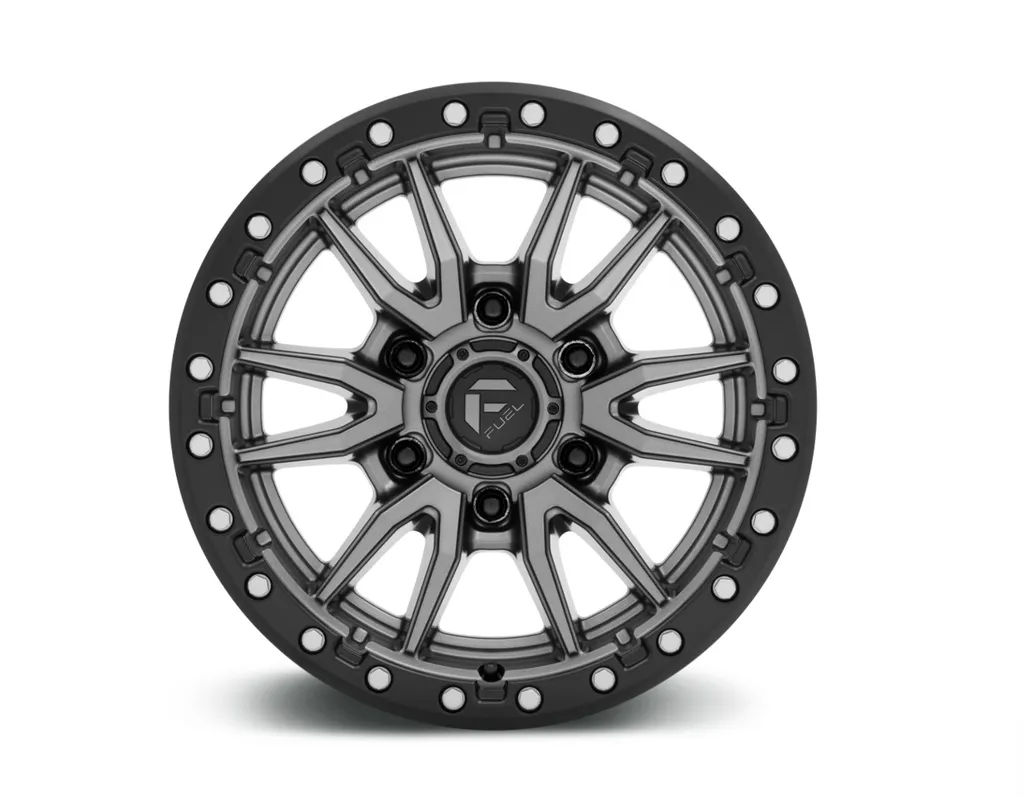 Колесный диск Fuel D680 Rebel 18x9j" PCD6х139,7 темно-серый с черным ободом
